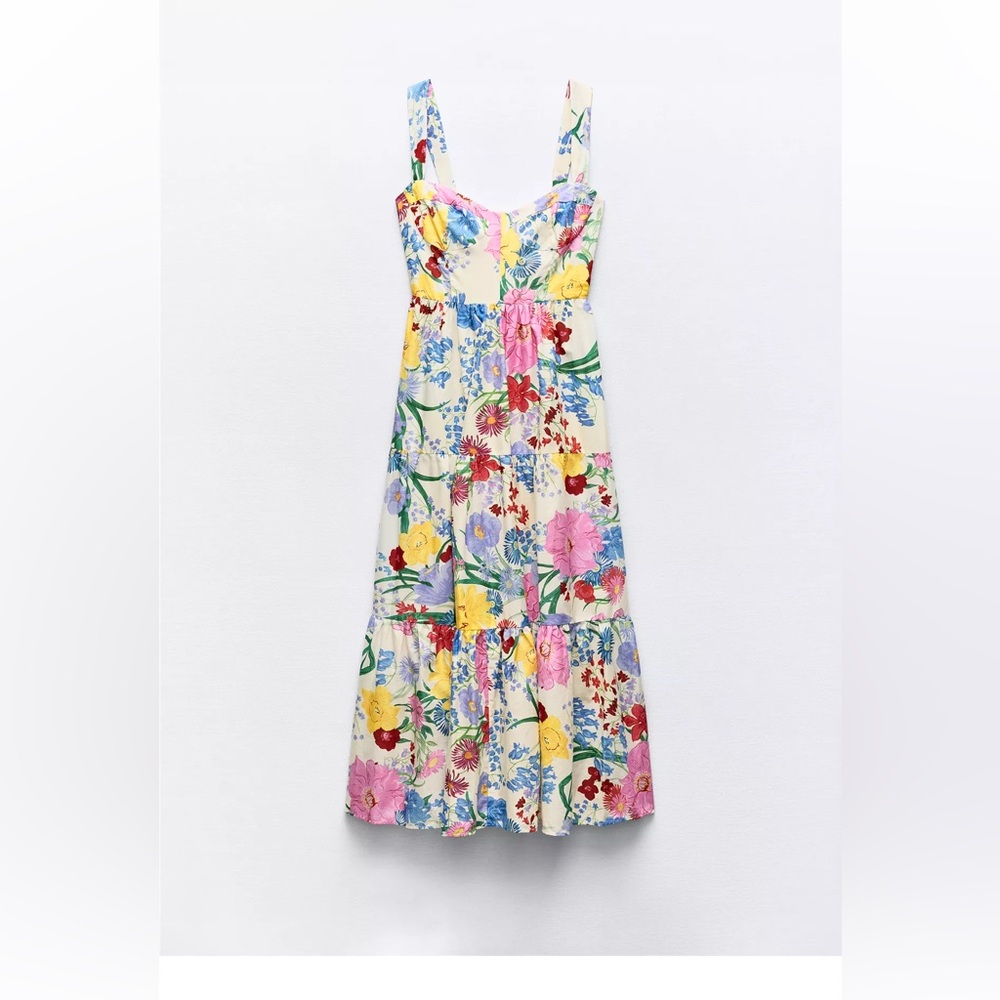 Zara Floral Maxi Dress
